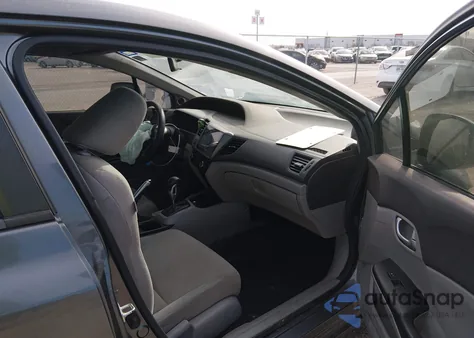 2012 Honda Civic Ex z USA, uszkodzony, nr VIN 19XFB2F82CE083309